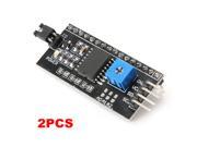 2pcs! IIC I2C TWI SP??I Serial Interface Board Module Port For Arduino LCD1602 Display