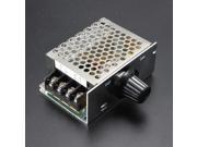4000W AC 220V SCR Voltage Regulator Volt Regulator Light Speed Controller Dimmer Thermostat