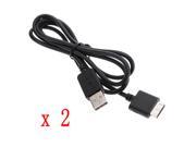 2pcs 3ft 2in1 USB Data Transfer Sync Power Charge Charger Cable Cord for PS Vita PSV
