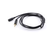 5ft 3.5mm Jack Male to Female Audio Stereo Headphone Extension Cable Gold