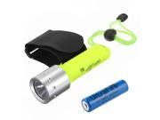 Underwater Diving 1600LM CREE XM L T6 LED Flashlight Torch Lamp 60M Waterproof