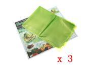 60 Storage Vegetable Fruit and Produce Green Keep fresh Bags Reusable Life Extender