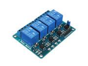 5V 4 Channel Relay Module Low Strigger For Arduino PIC ARM DSP AVR MSP430 Blue