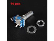 10pcs 12mm Rotary Encoder Switch With Keyswitch Key Switch Electronic Components