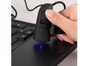 Wired Mini USB 3D Optical Handheld Finger Ring Mouse Mice 1200dpi for Laptop PC
