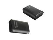 2pcs 4800mAh Rechargeable Replacement Battery Pack For Xbox 360 Controller Black