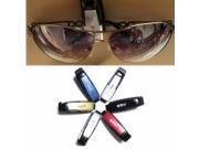 4pcs Auto Car Vehicle Accessories Sun Eye Glasses Sunglasses Visor Holder Clip Folder Tool