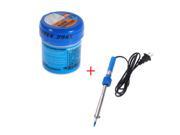 60W Welding Iron Tool Heat Pencil Electronic PC 220V Mechanic Soldering Solder Paste Flux Tool