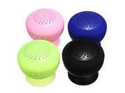 Mini Wireless Bluetooth Stereo Speaker With Suction Sucker Silicone Hands free