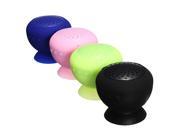Mini Wireless Bluetooth Stereo Speaker With Suction Sucker Silicone Hands free