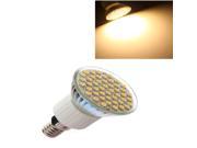 E14 48 SMD 3528 LED 2.5W Warm White Energy Saving Soptlight Light Lamp Bulb 220V