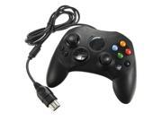 Dual Shock Wired Game Pad Joystick Controller Joypad Vibration S Type S TYPE for Microsoft XBOX Black