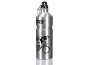 750ml Bike Bicycle Water Bottle Aluminum Alloy Portable Outdoor Sports Camping