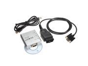 Aluminum USB ELM327 OBDII OBD2 V1.5 CAN BUS Car Diagnostic Interface Scanner