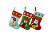 Christmas Tree Decorations Tree Hanger Christmas Sock Stockings Santa Claus Snowman Sacks Kids Gift