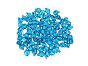 100 X Colorful Iron Loose Beads Christmas Jingle Bell Pendants Charms Xmas 8x6 mm