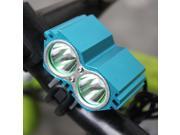 5000Lm 2x CREE XM L2 LED Bike Headlight Bicycle Headlamp Cycling Head Lamp Front Light Flashlight