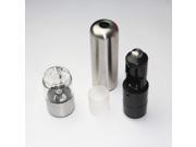 Stainless Steel Electric Kitchen Tool Salt Pepper Spices Seed Mill Grinder Muller With Light