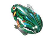 Metal Jumping Frog Wind up Toys Collectible Vintage Classic Retro Clockwork Tin Christmas Gift for Kids Child