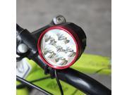 9000 Lumen 6× CREE XM L T6 LED Bicycle Headlight Bike Headlamp Lamp Set 6 T6 LED Flashlight Front Light 3 Modes