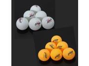 12pcs DHS 3Stars 40mm Ping Pong Ball Sport Games Training Table Tennis Yellow and White