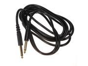 BLACK 3M 10 ft foot 1 4 TS molded guitar shielded instrument PA to patch cable cord