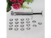 19 Disc Extruder Gun for Clay Fimo Polymer Sculpey Sculpting Cake Frosting Craft Tool