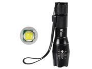 UltraFire 1600lm CREE XM L T6 LED Flashlight Torch Lamp Aluminum Alloy Zoomable Adjustable Light 18650 AAA A100