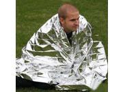 First Aid Emergency Mylar Rescue Blanket Space Foil Thermal 83 X 51 Sliver Waterproof Survival