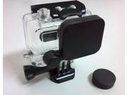 Black Protective Camera Lens Cap Cover Housing Case Cover For Gopro HD Hero 3