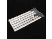 PBT 87 Set Blank White game gaming Keyboard kaycap Key Caps for Cherry MX Keyboard