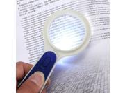 5X Magnifying Handheld Glass Lens Magnification Super Bright LED LIGHT Magnifier