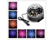 DMX512 Disco DJ Digital Stage Light Lighting LED RGB Crystal Magic Ball Effect Voice Remote Control Lamp