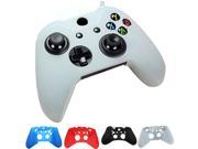 Silicone Case Cover Skin Cap Protector for For Xbox one Gaming Game Controller White
