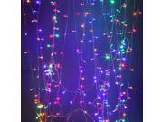 3Mx3M 300LED Curtain Light String Lamp Strip Christmas Xmas Fairy Wedding Party Home Festival Garden Decor Decoration Multi Color