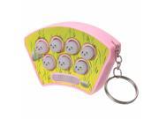 New Mini Whac A Mouse Whack Hamster Key Ring Game Children Educational Toy Gift