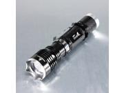 UltraFire 1600LM CREE XML T6 LED Flashlight Torch Zoomable Zoom Focus Light Lamp 18650
