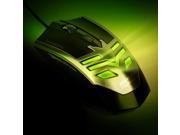 FlashGet X300 800 1200 2000 2800 DPI 6 Keys USB Wired game gaming Mouse With LED Light