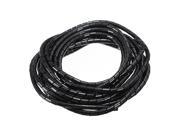 Spiral Cable Wire Tidy Tie Tube Straps Wrap Hide Banding Wire Management for PC Home TV 5M