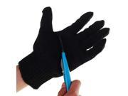 New Knife Cut Resistant Gloves Black Pair winter warmer