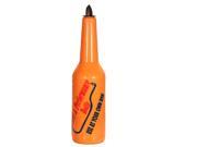 Practice Bar Bottle Cocktail Shaker Flair Wiskey Wine Bartending Bartender Colored Durable Orange