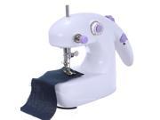 Mini Portable Multifunction Electric Sewing Machine Battery Operated 2 in 1 Sewing Machine Tool