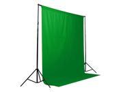 6 x 9 ft Cotton Muslin Photo Backdrop Studio Photography Background Clothes Green