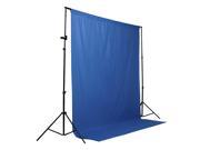 6 x 9 ft Cotton Muslin Photo Backdrop Studio Photography Background Clothes Blue
