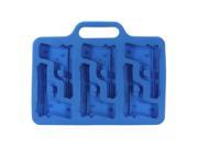 Freeze Ice Cube Tray Silicone Mold Handgun 6 Guns Shaped Special Gift For Party