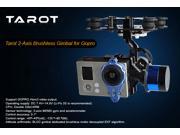 Tarot 2 Axis Brushless Camera Mount Gimbal With Gyro TL68A00 For GoPro 3