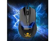 Newmen 4000 Pirate Pattern 4Key 1600DPI Optical Wired USB Game Gaming Mouse Mice for pc laptop notebook computer