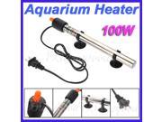 Submersible Automatic Aquarium Fish Tank Pond Water Heater up to 100L 100W