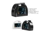 2x LED Weather Station Forecast Temperature Calendar Alarm Clock