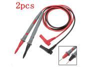 2 Pair Universal Digital Multimeter Probe Test Leads Pin Wire Pen Cable Meter 10A
